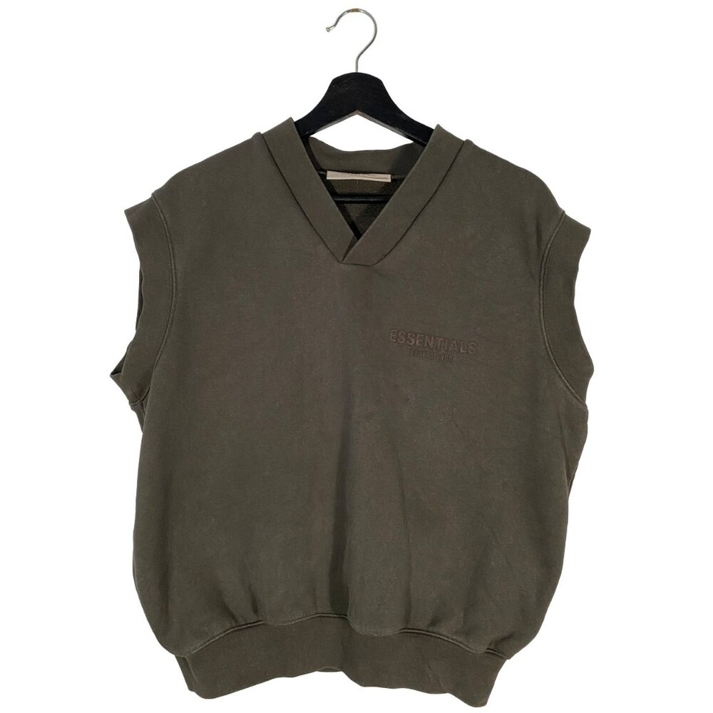 Fear of God Essentials V-Neck Vest Off-Black
